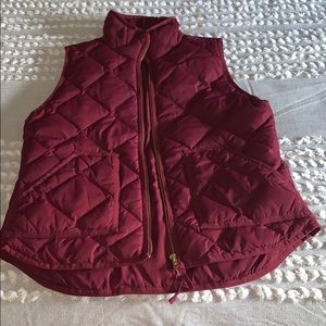 Jcrew Zip up Vest